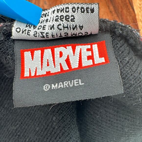 Marvel Funko Beanie Hat with Pom Pom One Size Warm Stretchy EUC - Picture 4 of 5